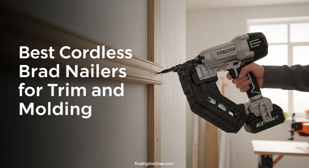 Best Cordless Brad Nailers for Trim and Molding