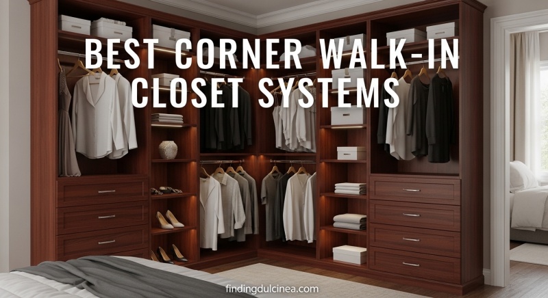 Best Corner Walk-In Closet Systems