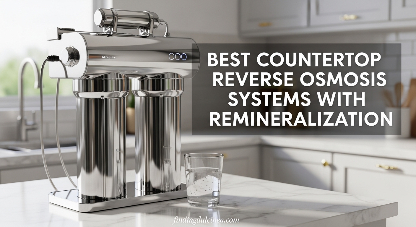 Best Countertop Reverse Osmosis Systems with Remineralization