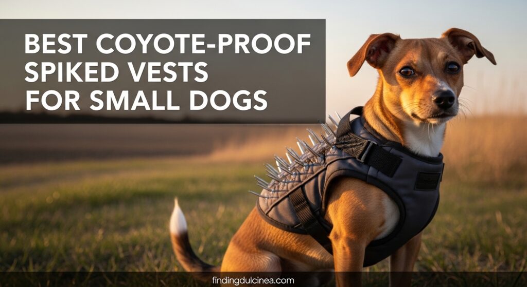 Current image: Best Coyote-Proof Spiked Vests for Small Dogs