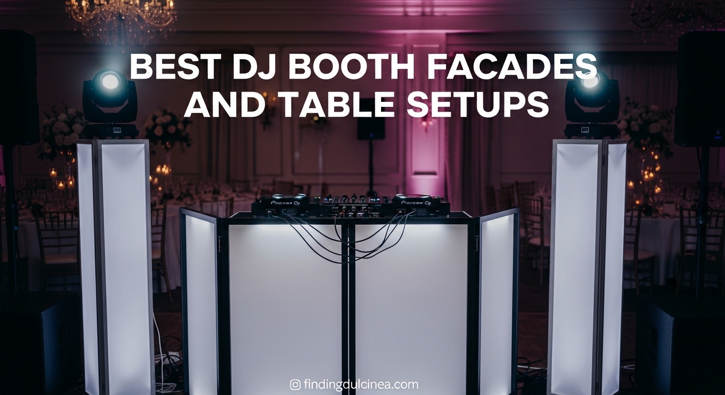 Best DJ Booth Facades and Table Setups