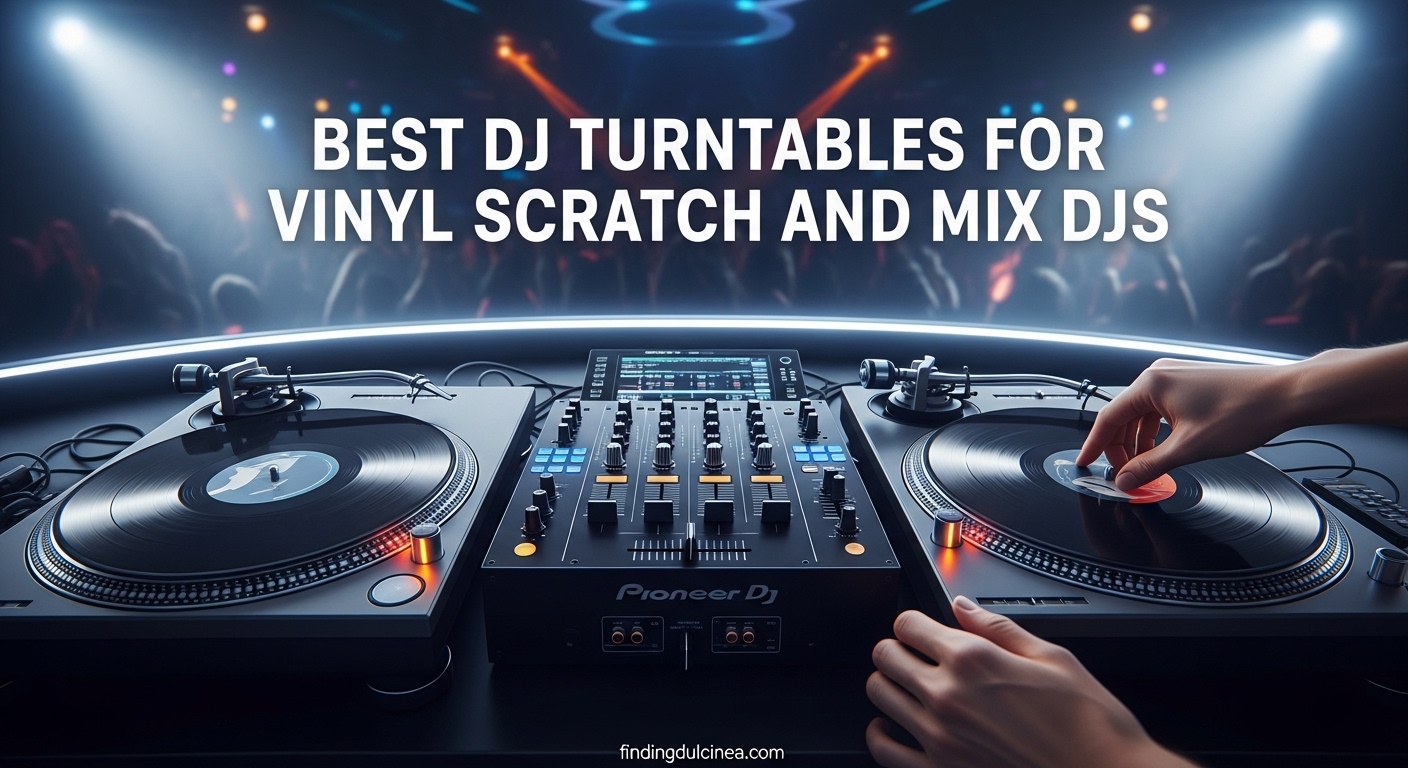 Best DJ Turntables for Vinyl Scratch and Mix DJs