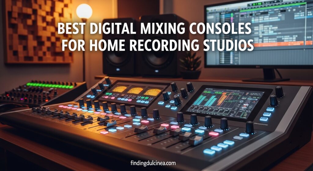 Current image: Best Digital Mixing Consoles for Home Recording Studios