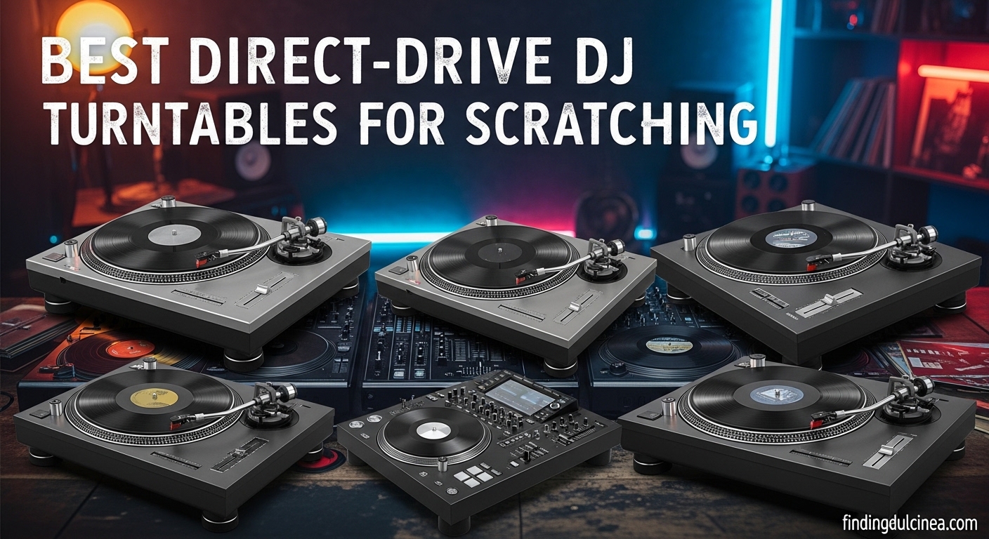 Best Direct-Drive DJ Turntables for Scratching