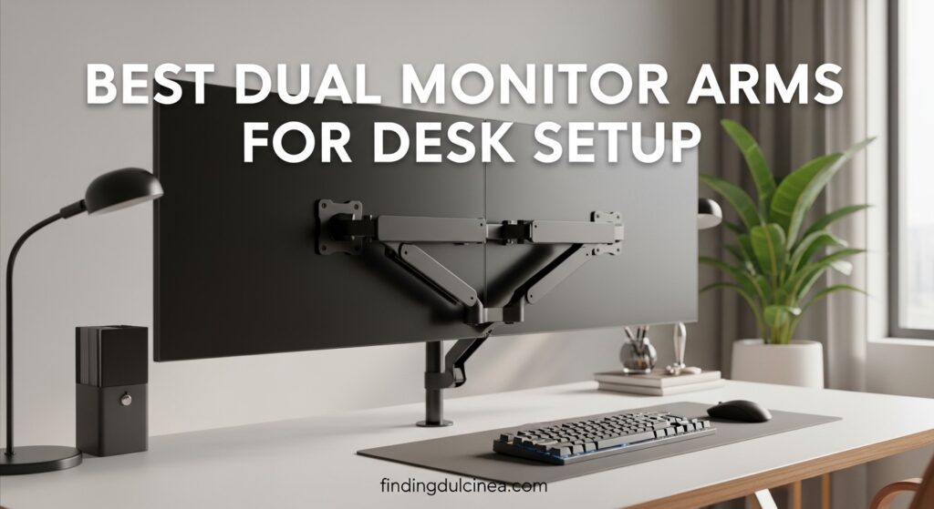 Current image: Best Dual Monitor Arms for Desk Setup