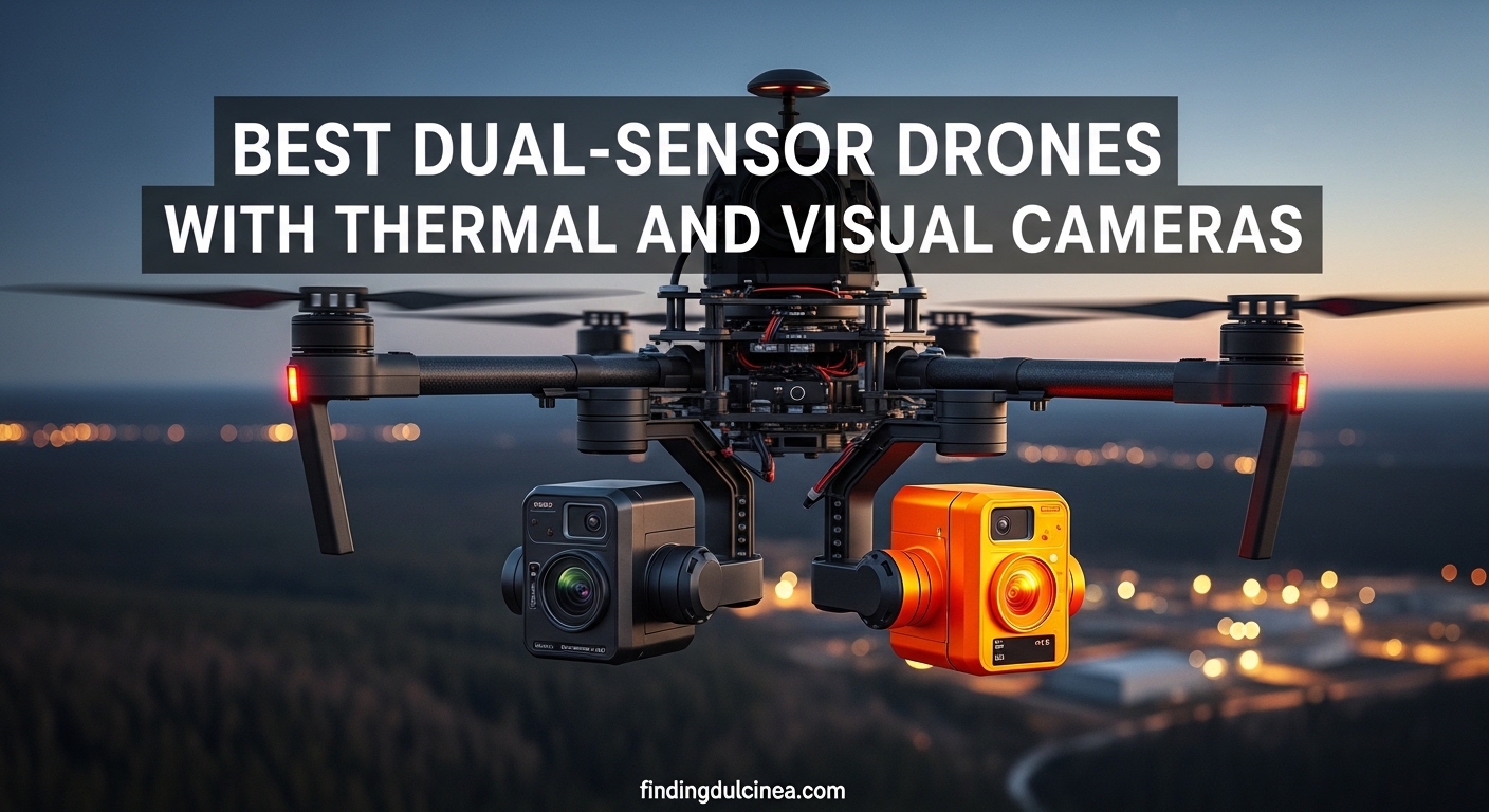 Best Dual-Sensor Drones with Thermal and Visual Cameras