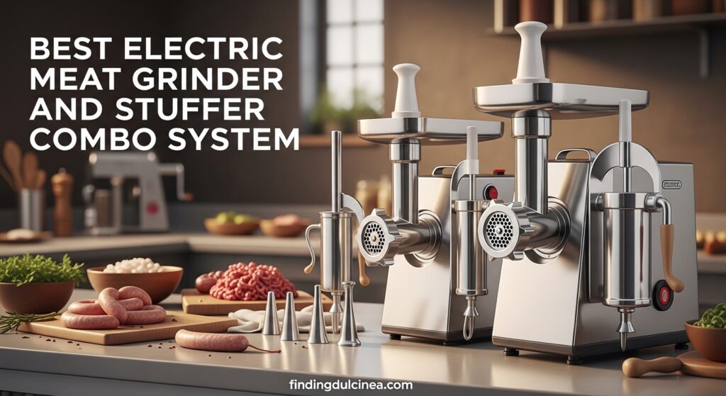 Current image: Best Electric Meat Grinder and Stuffer Combo Systems