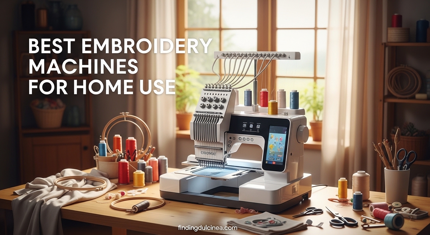 Best Embroidery Machines for Home Use