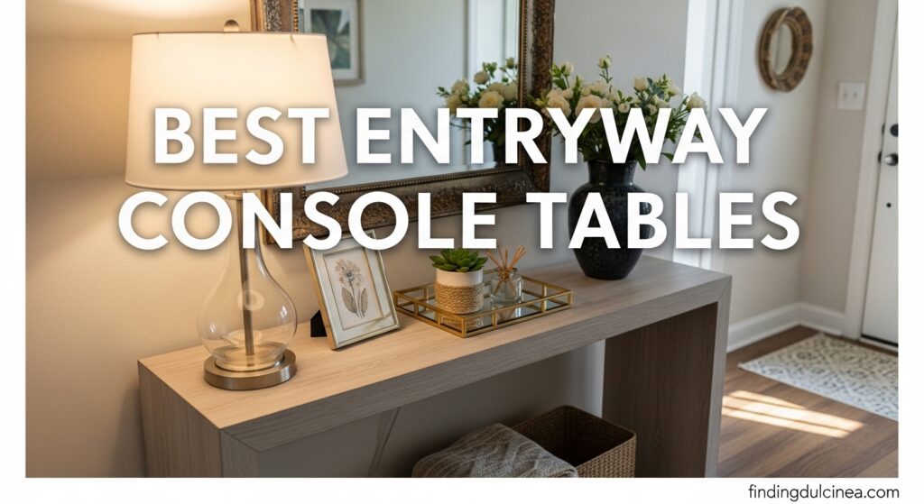 Best Entryway Console Tables 