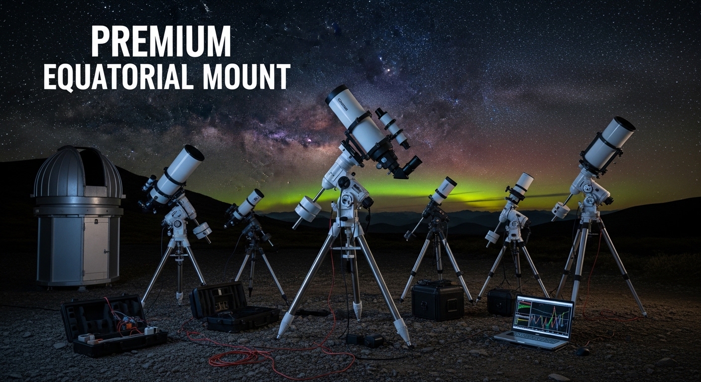 Best Equatorial Telescope Mounts for Long-Exposure Imaging