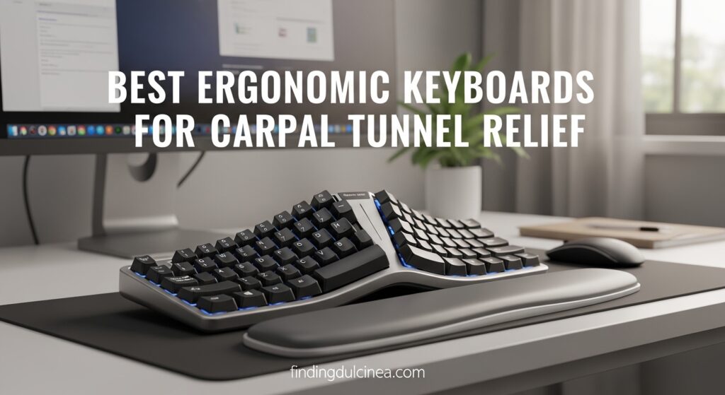Current image: Best Ergonomic Keyboards for Carpal Tunnel Relief