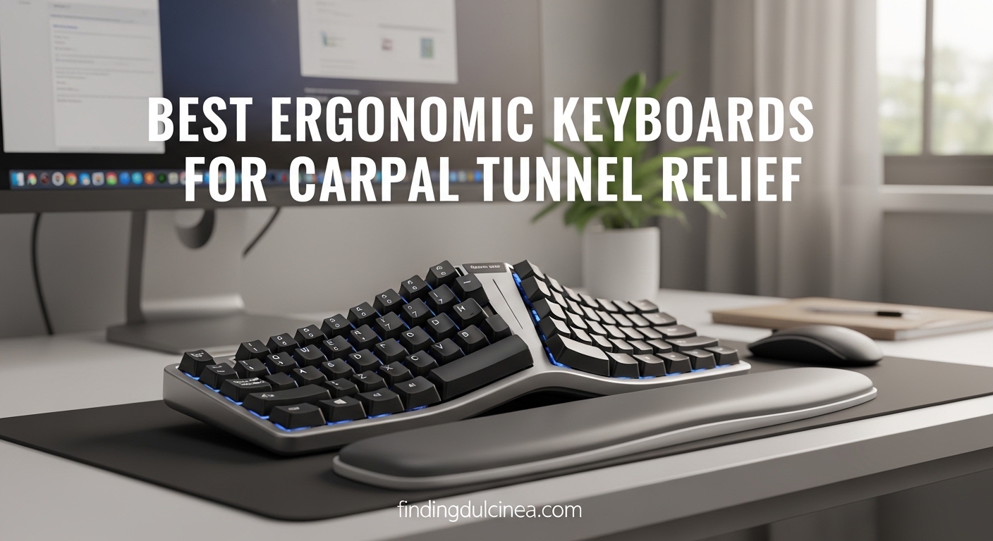Best Ergonomic Keyboards for Carpal Tunnel Relief