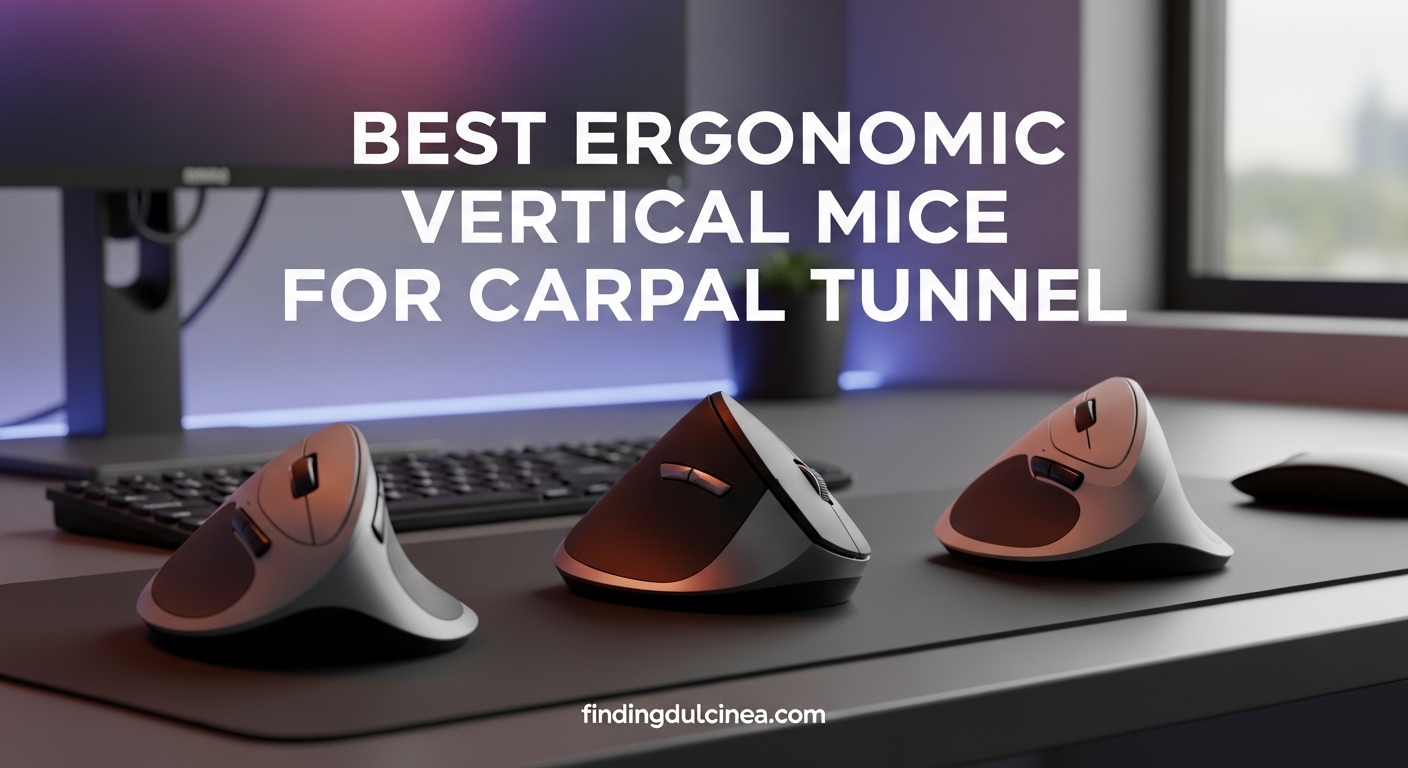 Best Ergonomic Vertical Mice for Carpal Tunnel