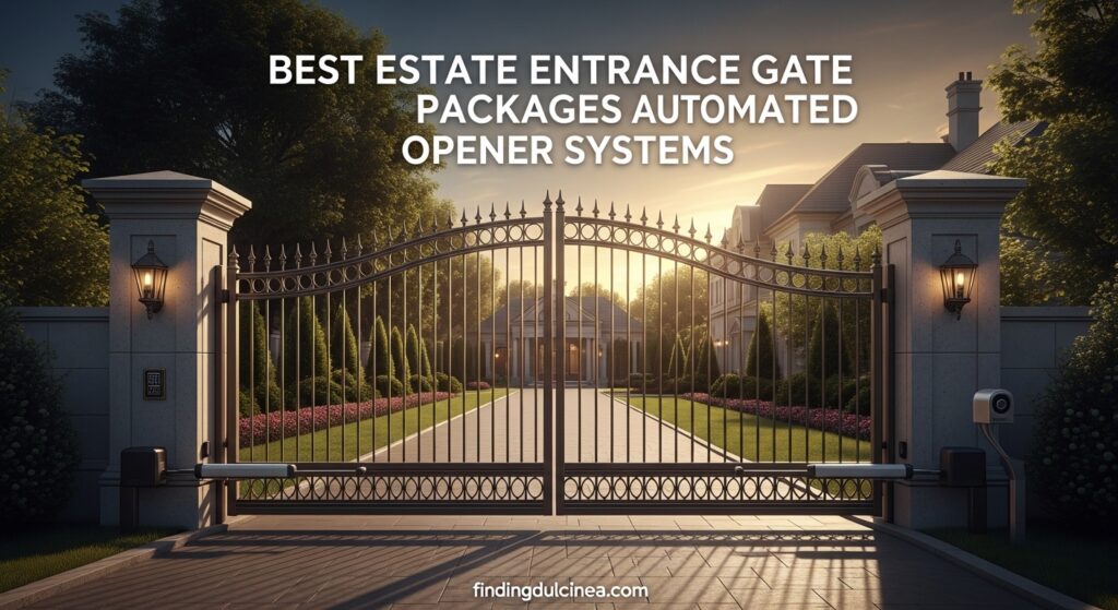 Current image: Best Estate Entrance Gate Packages with Automated Opener Systems