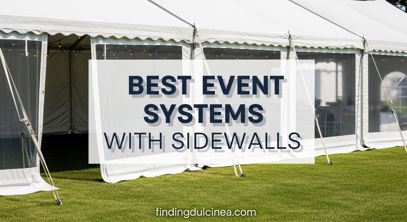 Best Event Tent Systems with Sidewalls