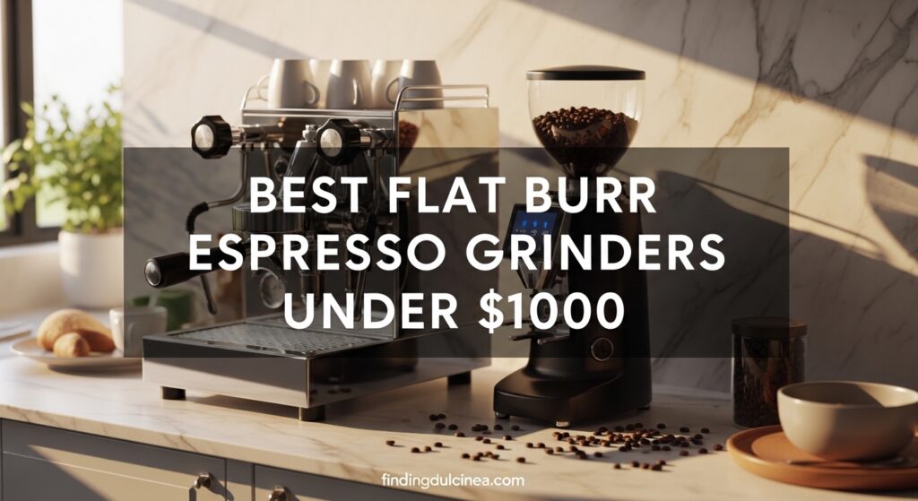Current image: Best Flat Burr Espresso Grinders Under $1000