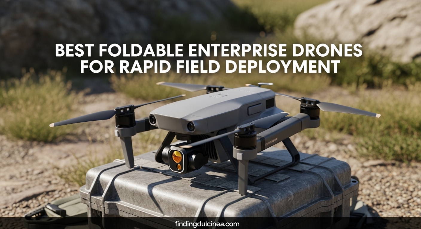Best Foldable Enterprise Drones for Rapid Field Deployment