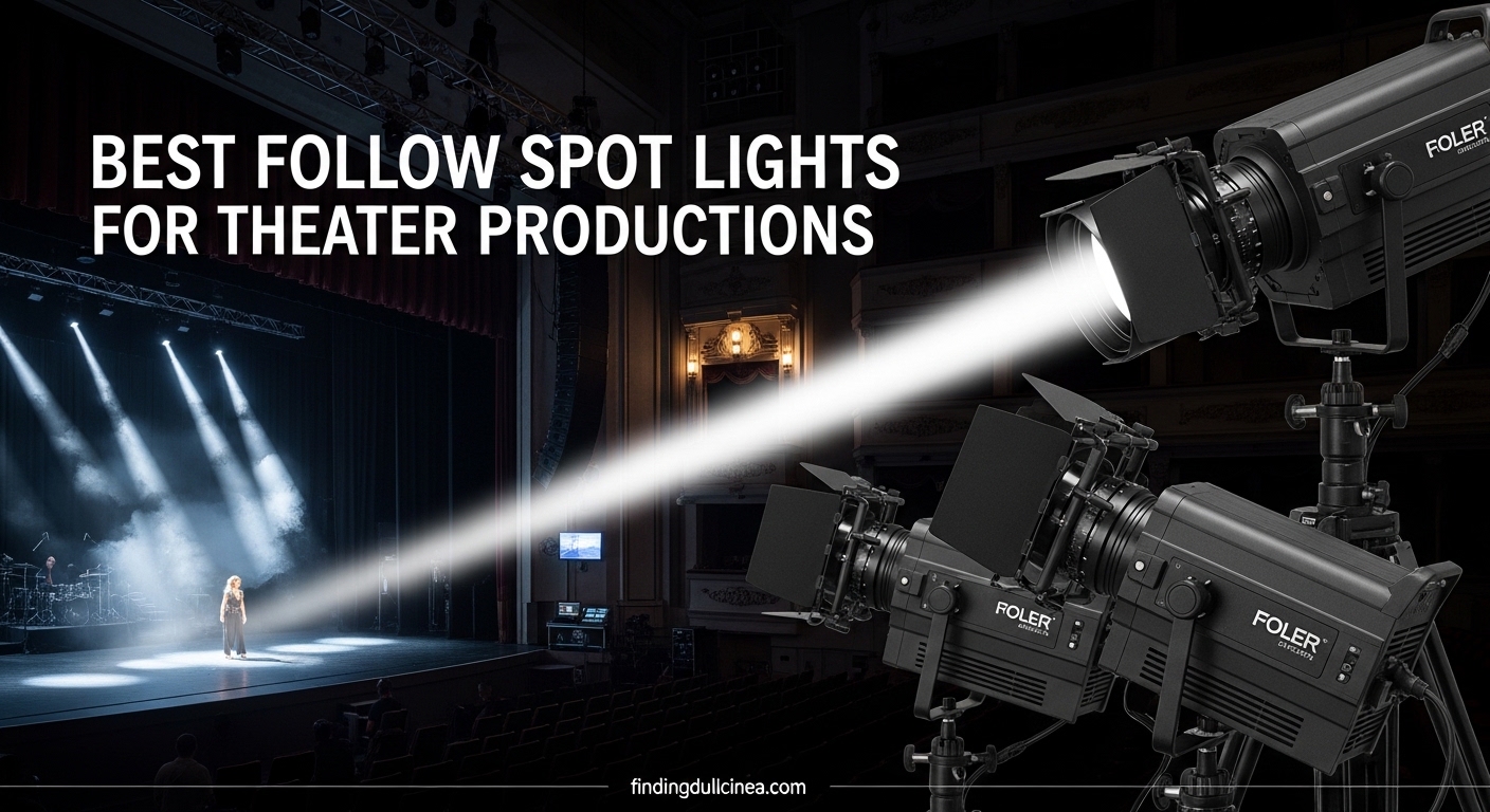Best Follow Spot Lights for Theater Productions