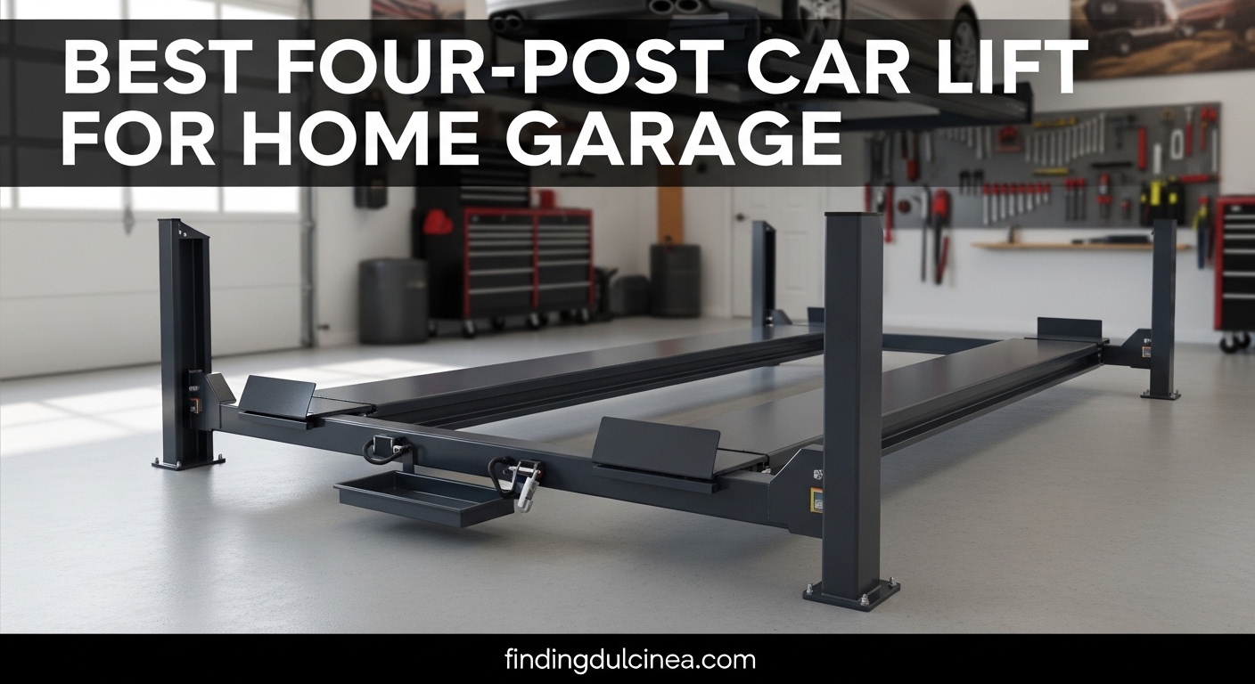 Best Four-Post Car Lift for Home Garage