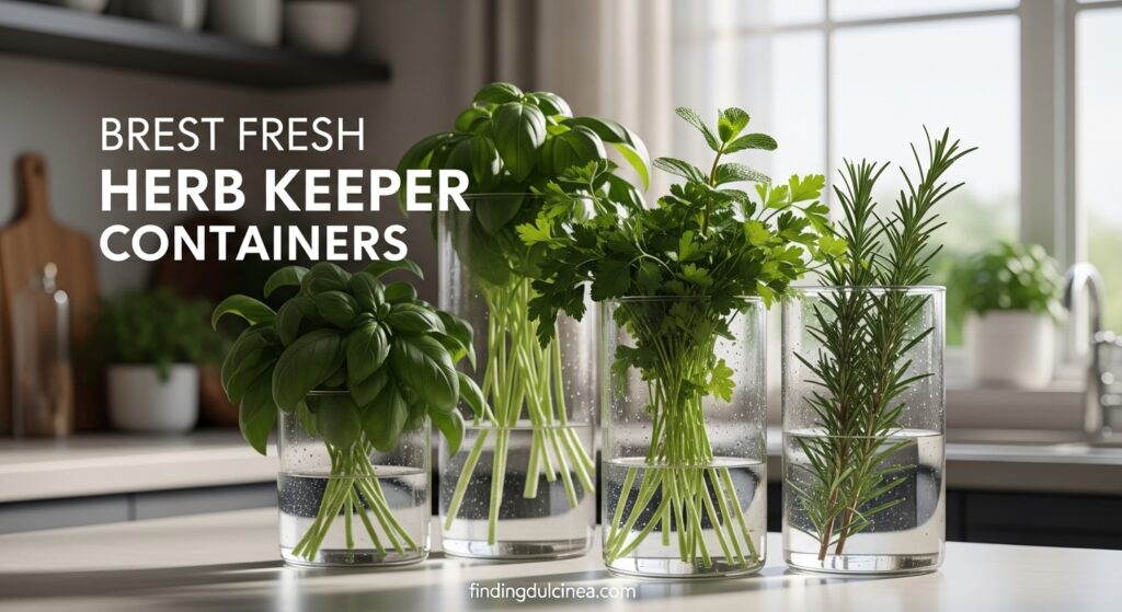 Current image: Best Fresh Herb Keeper Containers