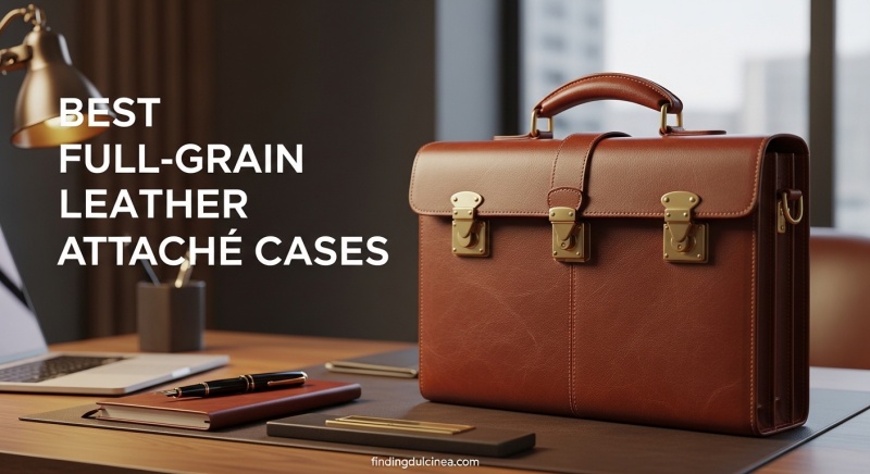 Best Full-Grain Leather Attaché Cases