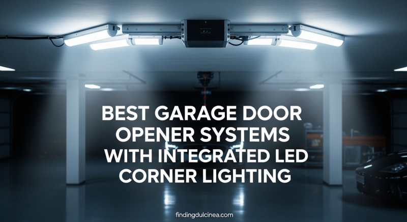 Best Garage Door Opener Systems with Integrated LED Corner Lighting