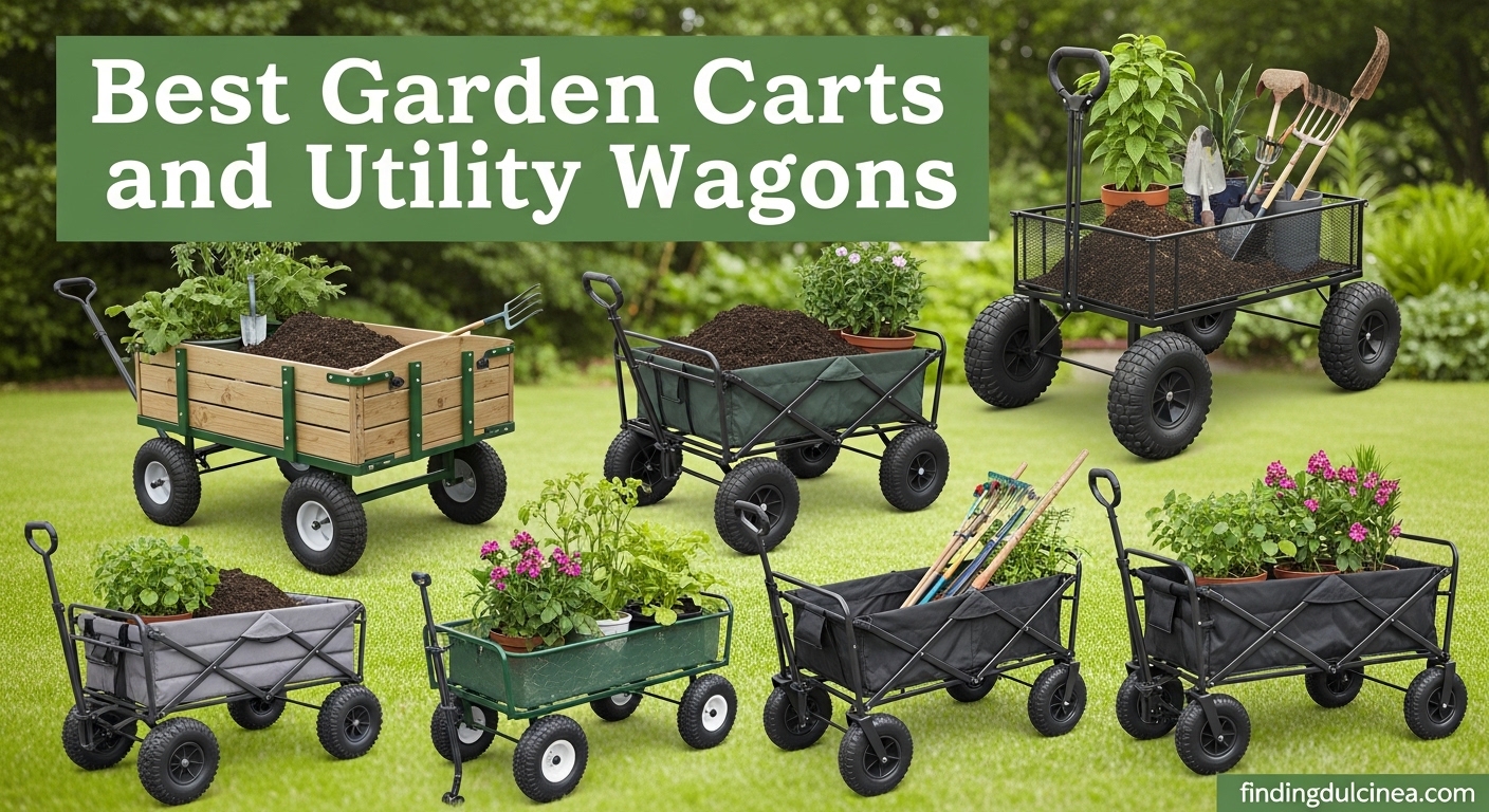 Best Garden Carts and Utility Wagons