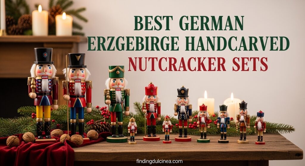 Current image: Best German Erzgebirge Handcarved Nutcracker Sets
