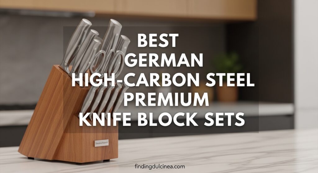 Current image: Best German High-Carbon Steel Premium Knife Block Sets