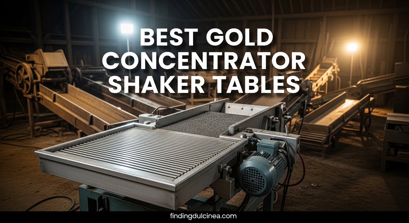 Best Gold Concentrator Shaker Tables