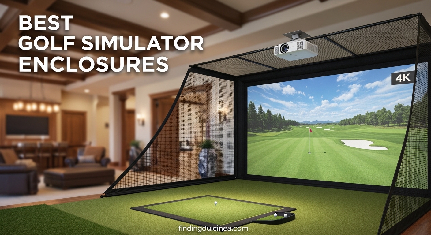 Best Golf Simulator Enclosures
