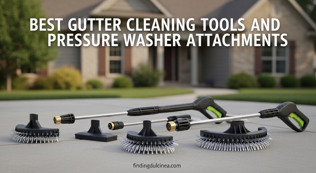 Current image: Best Gutter Cleaning Tools and Pressure Washer Attachments