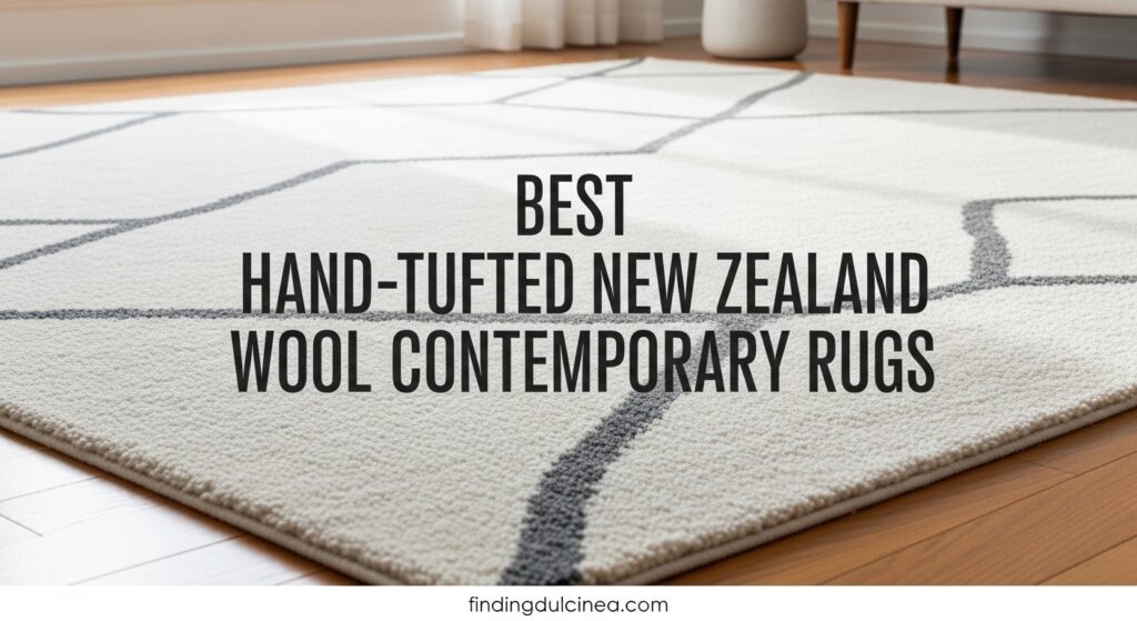 Current image: Best Hand-Tufted New Zealand Wool Contemporary Rugs
