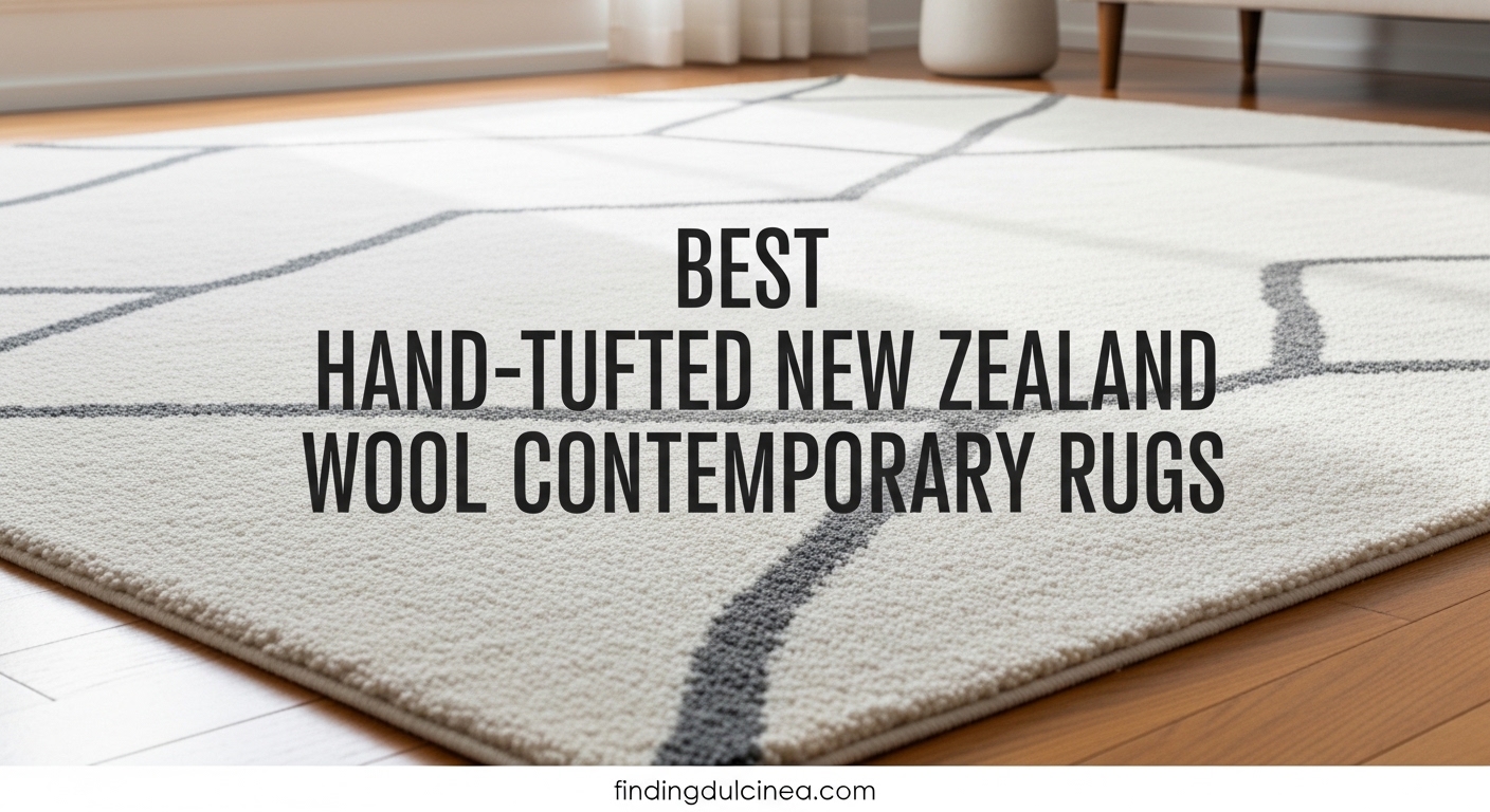 Best Hand-Tufted New Zealand Wool Contemporary Rugs