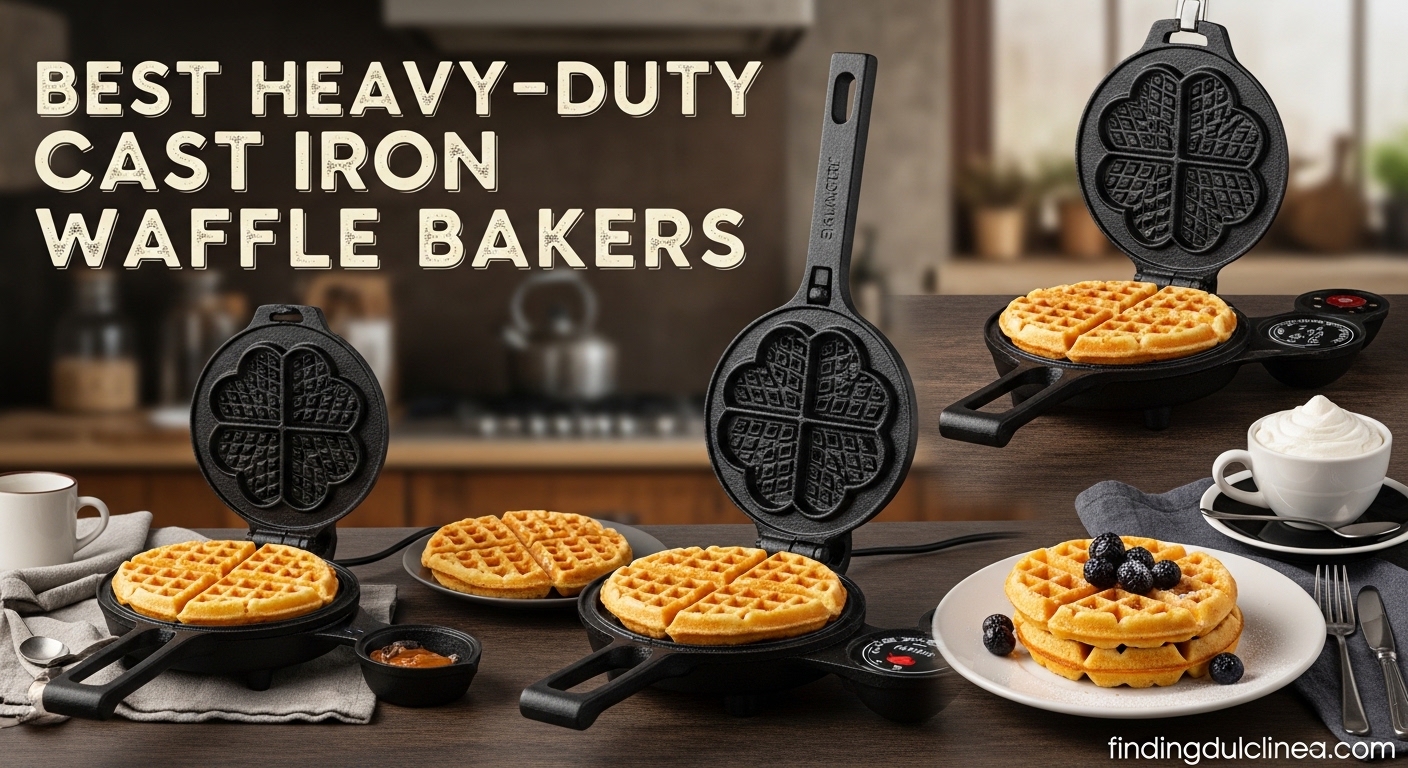 Best Heavy-Duty Cast Iron Waffle Bakers