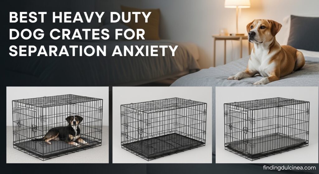 Best Heavy Duty Dog Crates for Separation Anxiety