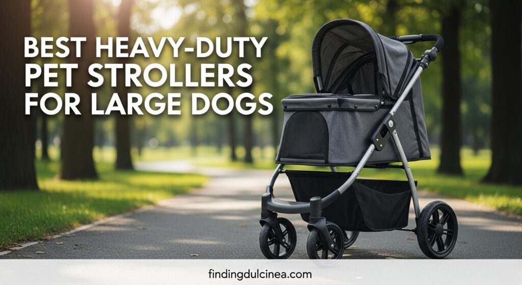 Current image: Best Heavy-Duty Pet Strollers for Large Dogs