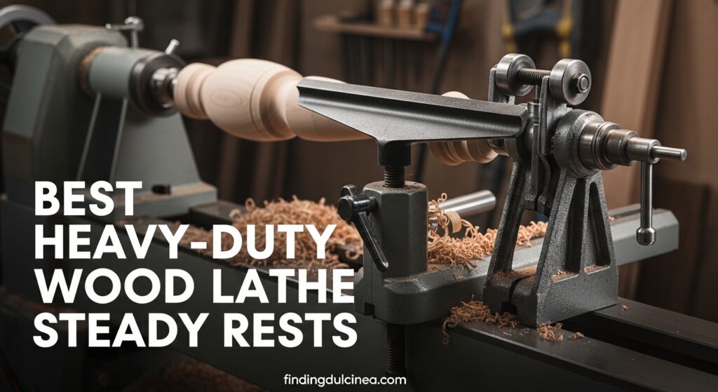 Current image: Best Heavy-Duty Wood Lathe Steady Rests