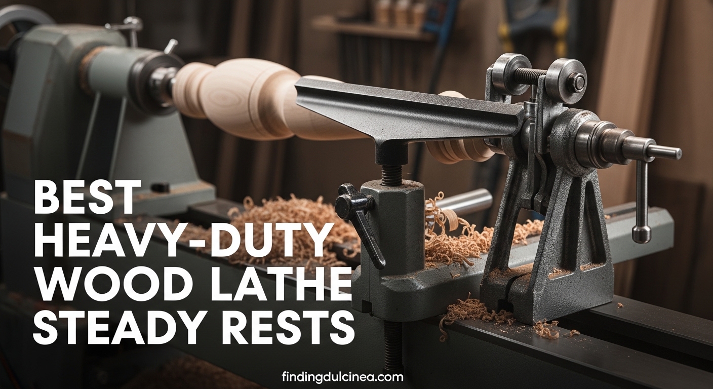 Best Heavy-Duty Wood Lathe Steady Rests