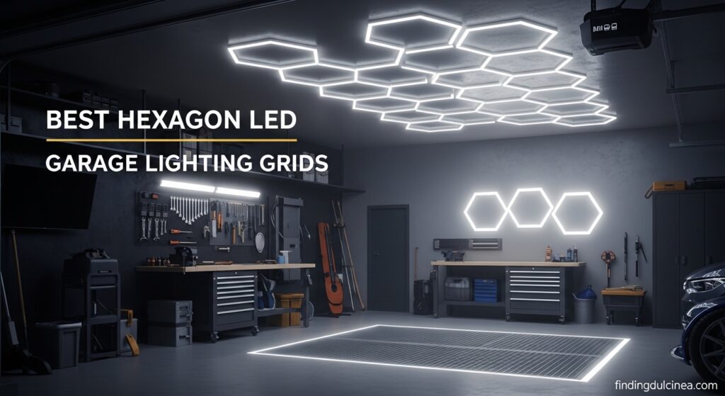 Best Hexagon LED Garage Lighting Grids