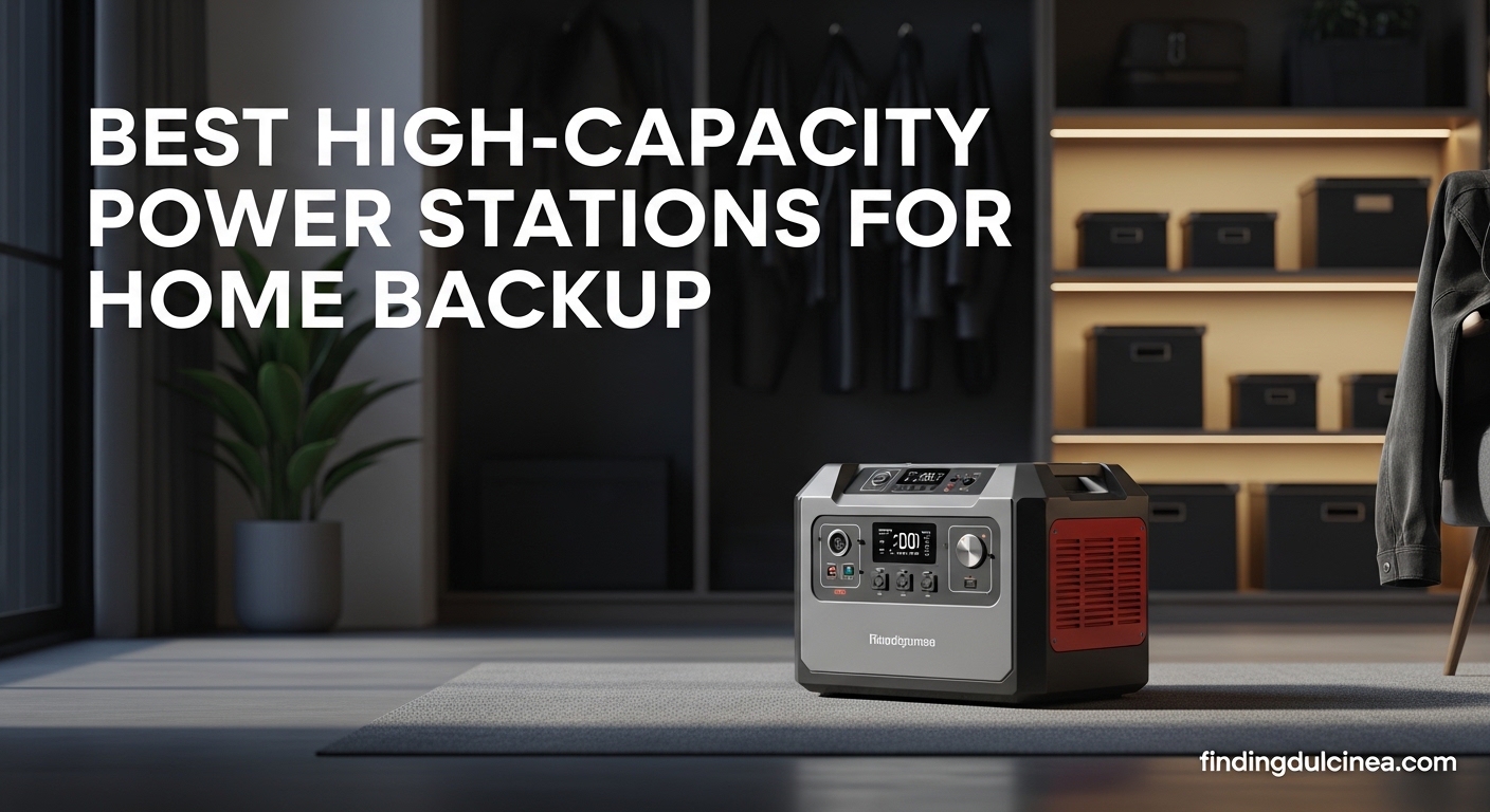 Best High-Capacity Power Stations for Home Backup