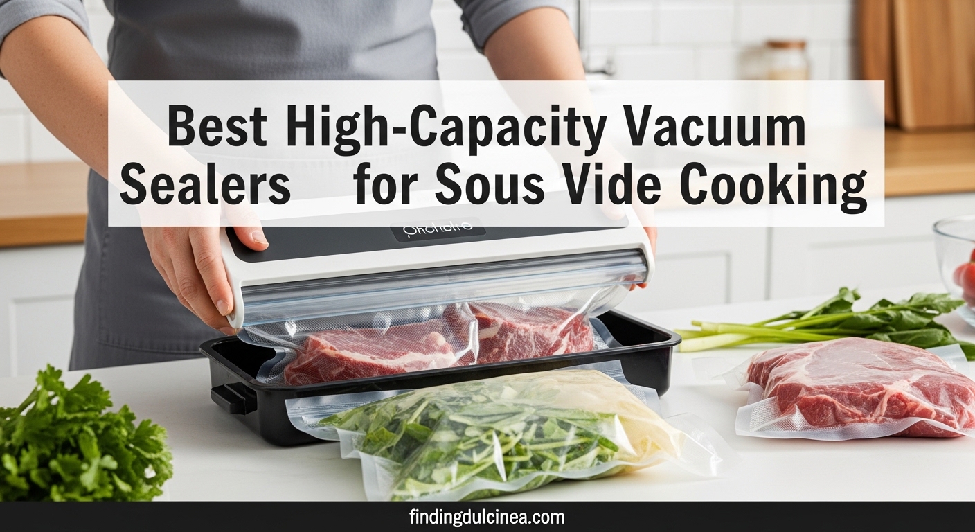 Best High-Capacity Vacuum Sealers for Sous Vide Cooking
