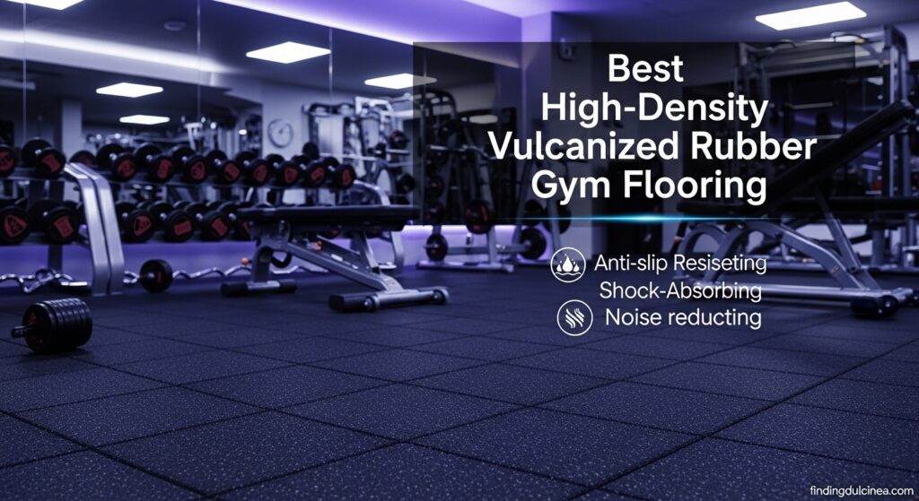 Best High-Density Vulcanized Rubber Gym Flooring