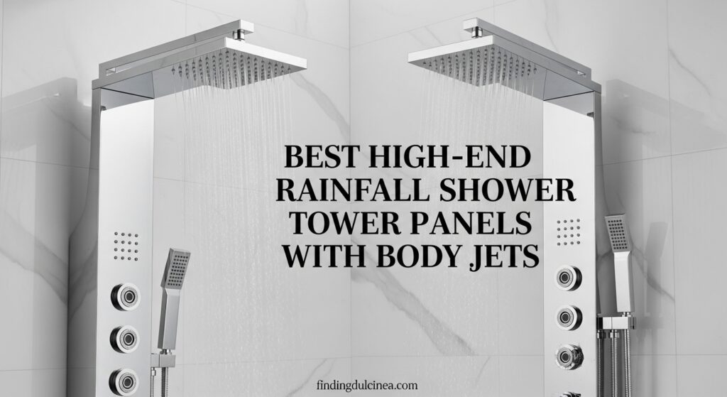 Current image: Best High-End Rainfall Shower Tower Panels with Body Jets