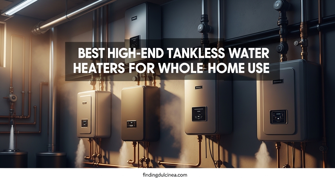 Best High-End Tankless Water Heaters for Whole-Home Use