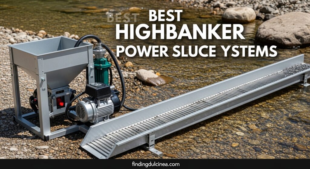 Current image: Best Highbanker Power Sluice Systems