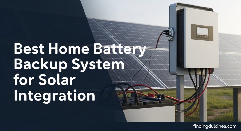 Best Home Battery Backup System for Solar Integration