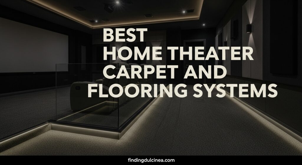 Current image: Best Home Theater Carpet and Flooring Systems