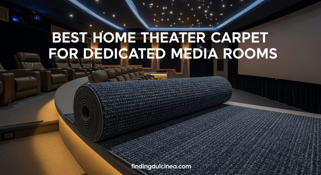 Current image: Best Home Theater Carpet for Dedicated Media Rooms
