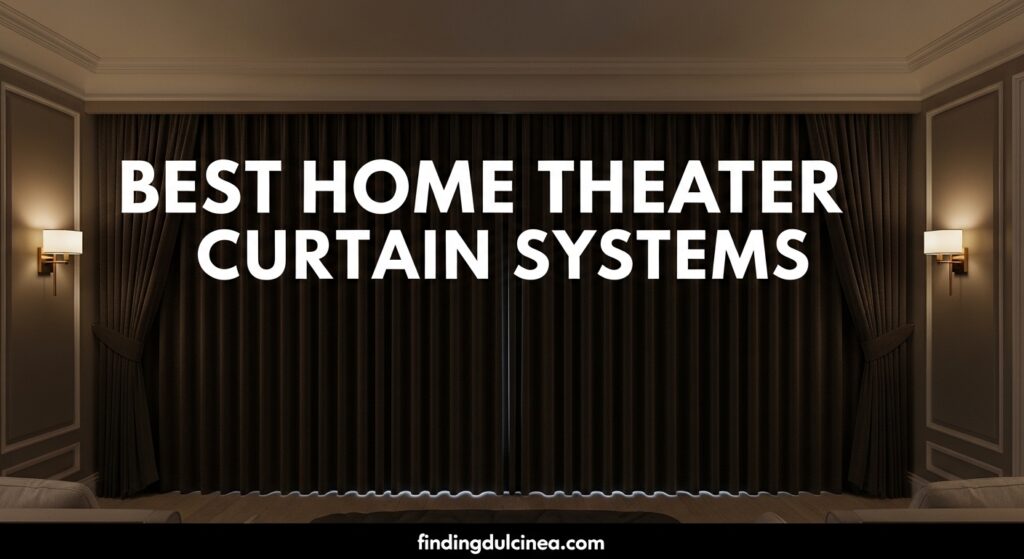 Current image: Best Home Theater Curtain Systems
